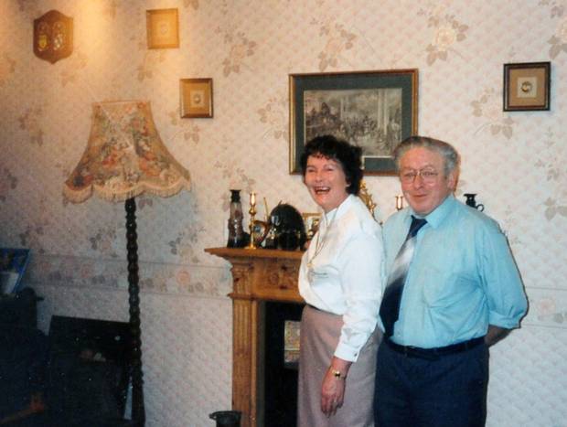 Clarke and his wife, Anne. Courtesy: Jackie Clarke Collection