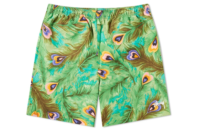 STUSSY PEACOCK WATER SHORT