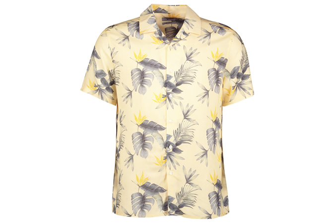 Graduate Fashion Week Yellow Hawaiian Shirt