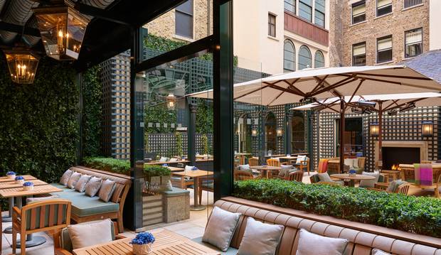 The Shelbourne Hotel's new terrace