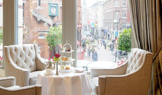 Afternoon tea at The Westbury, Dublin