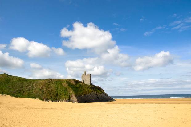 Ballybunion Castle, Co. Kerry. Photo: Deposit