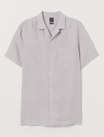 H&m Linen Resort Shirt