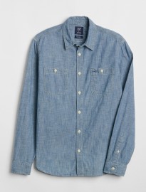 Gap Icon Chambray Worker Shirt