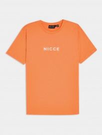 Topman Nicce Orange Centre Logo T-shirt