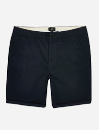 River Island Navy Skinny Fit Chino Shorts