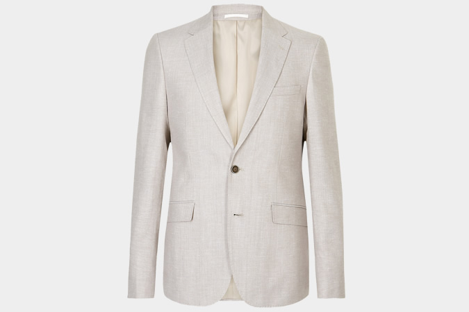 M&S COLLECTION Regular Fit Linen Miracle Suit