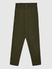 Zara Pleated Chino Trousers