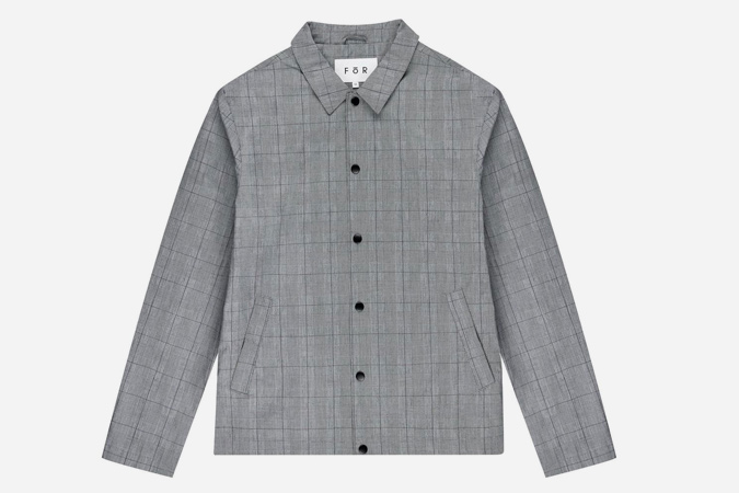 FoR Malmo Grey Prince Of Wales Check Jacket