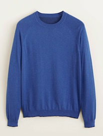 He By Mango Cotton Cashmere-blend Sweater