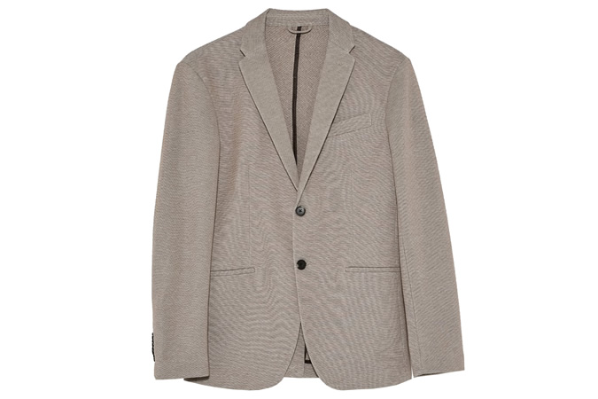 BASIC TEXTURED BLAZER