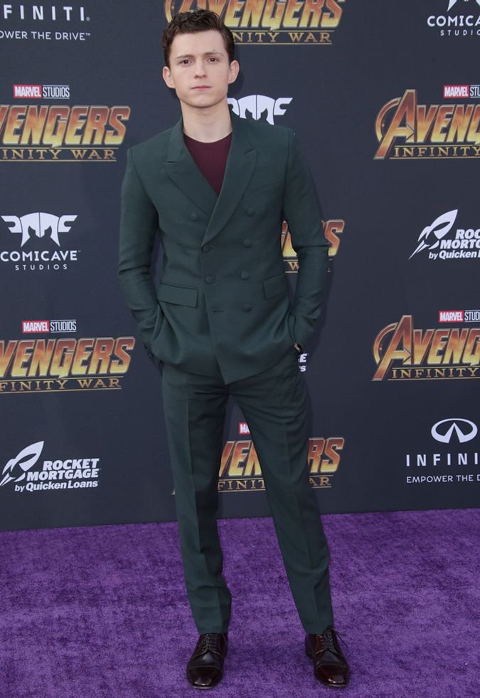 Tom Holland Celebrity Style