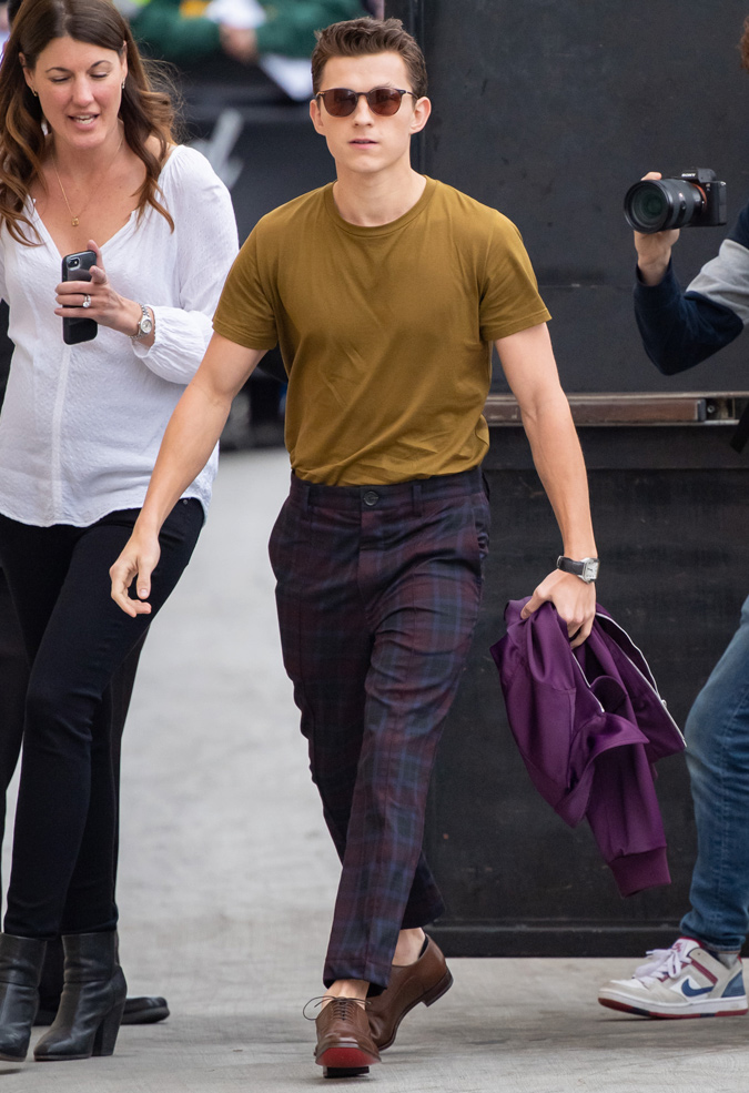 Tom Holland Celebrity Style