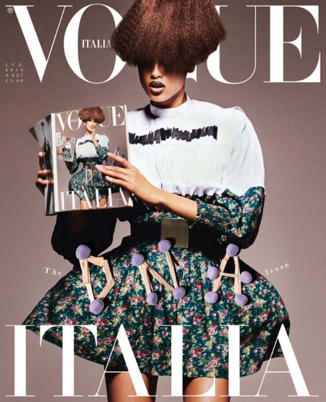 Vogue Italia July 2019 : The 'DNA' Issue by Alasdair McLellan, Theo Sion & Harley Weir