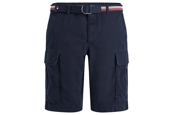 SIGNATURE BELT CARGO SHORTS