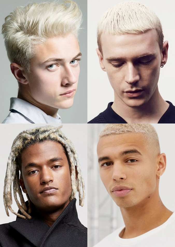 Men's Bleached Hairstyles