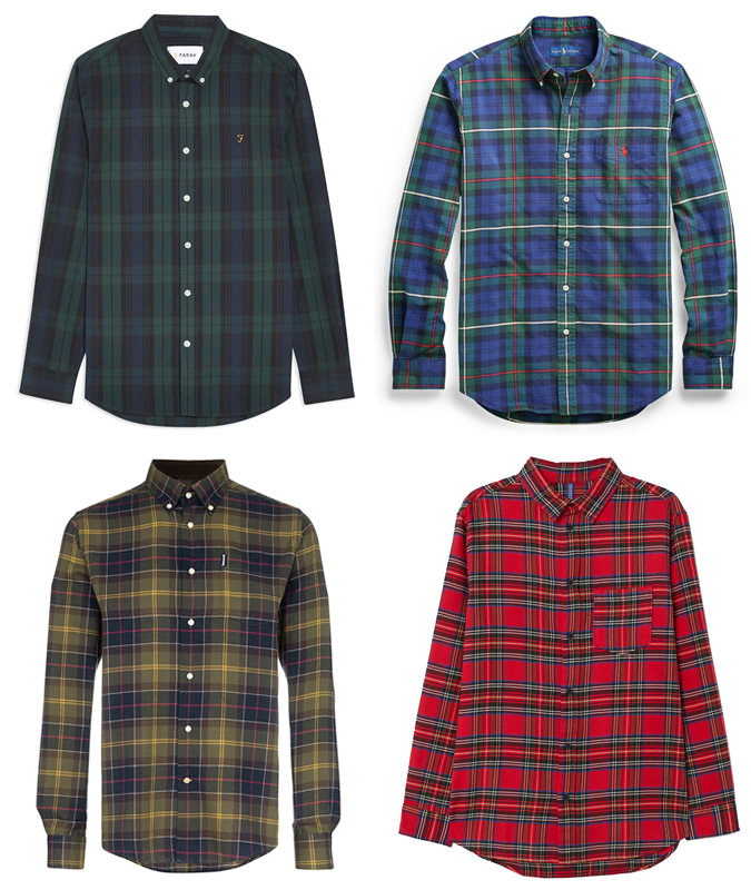 The best tartan shirts for men