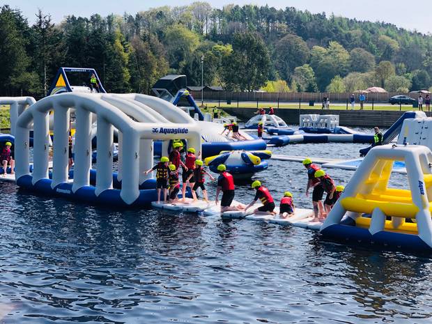 Splash Valley Aqua Park in Co Wicklow