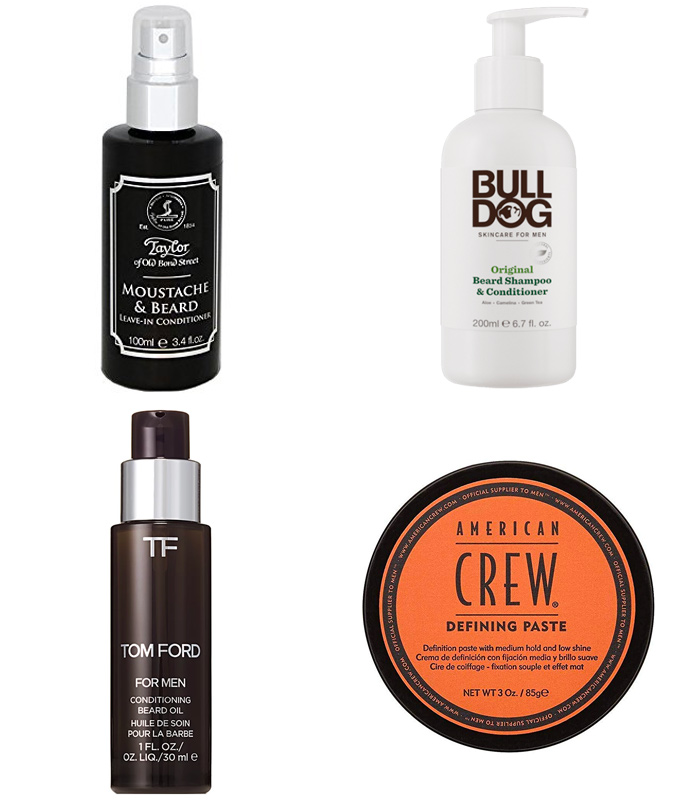 Men's Long Beard Grooming Products