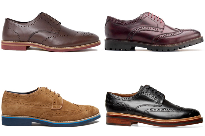 The Best Contrast Sole Brogues