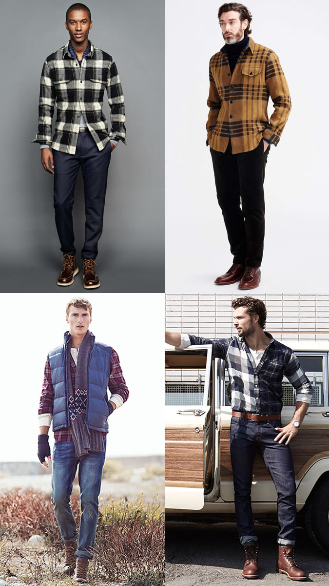 Men's Lumberjack/Woodsman-Inspired Outfit Inspiration Lookbook