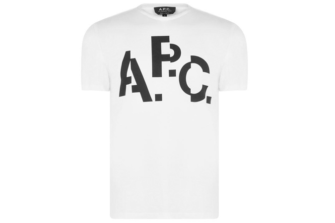 APC BROKEN LOGO T SHIRT