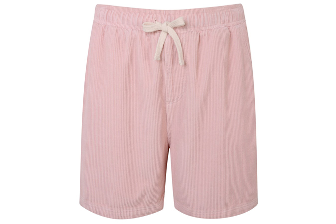 BDG Pink Corduroy Drawstring Shorts