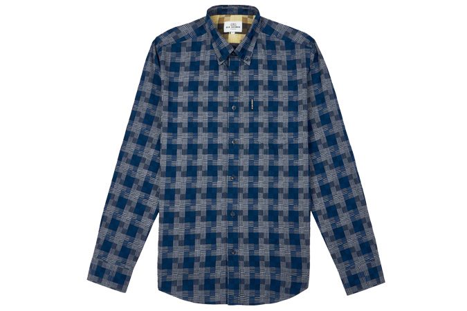 Textured Check Shirt