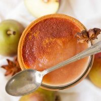 3 Minute Sugar Free Instant Pot Pear Applesauce