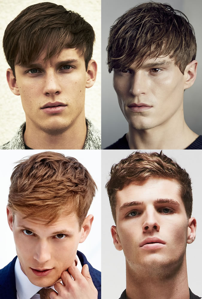 Textured Hairstyles For Men With Fringe