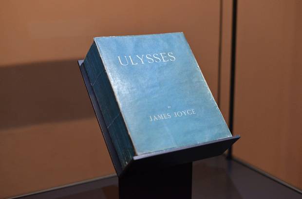 Copy No.1 of Ulysses. Photo: Pól Ó Conghaile