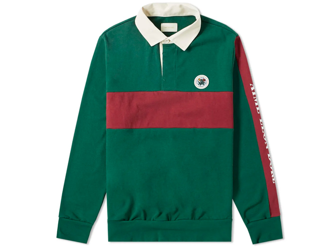 AIMÉ LEON DORE SLEEVE LOGO RUGBY SHIRT