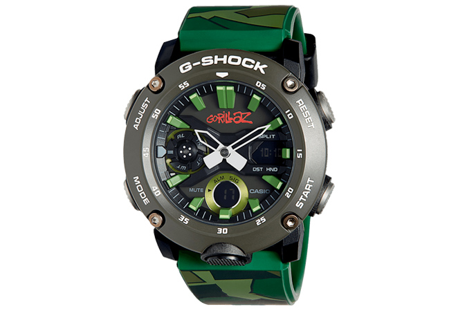 G-SHOCK X GORILLAZ CAMO