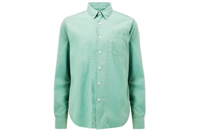 Albam Utility Poplin Shirt, Green