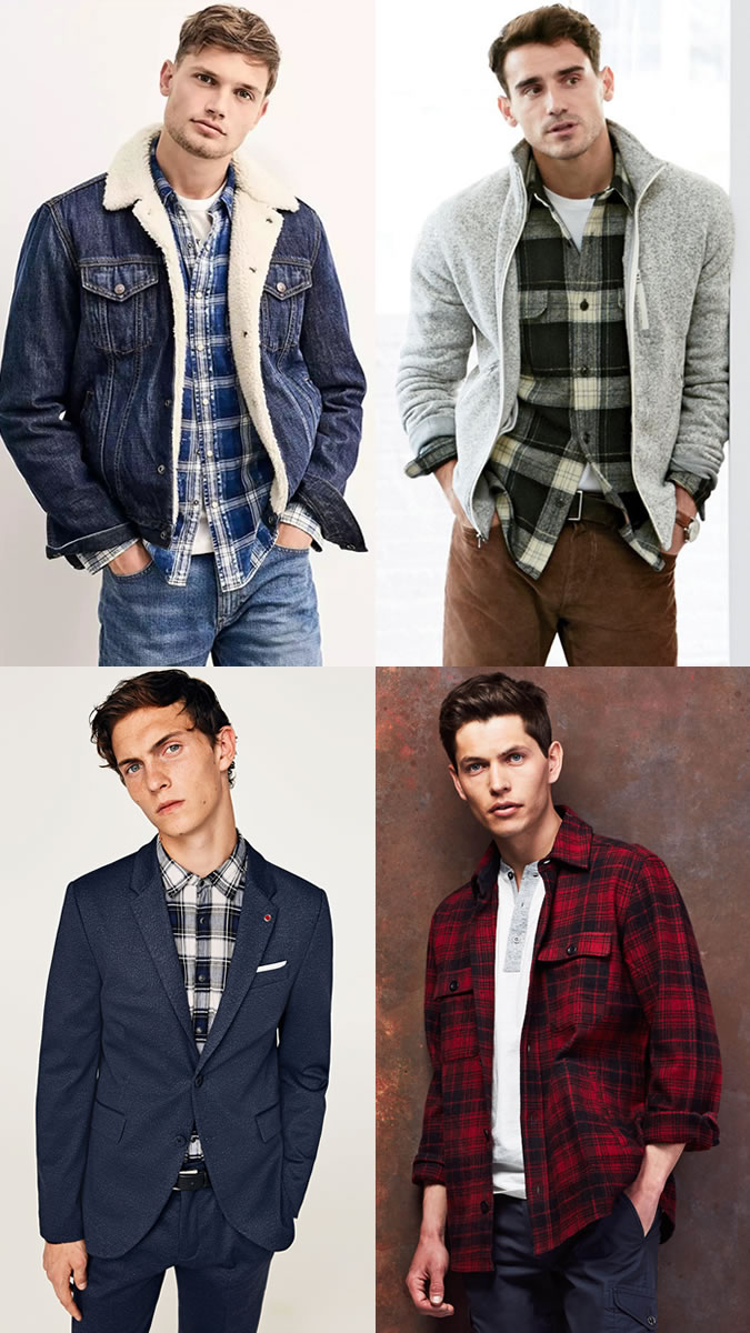 How to wear a flannel shirt in autumn/winter