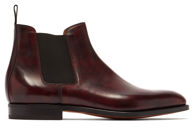 JOHN LOBB Lawry leather chelsea boots