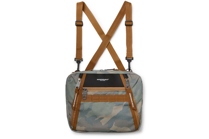 INDISPENSABLE Padpit Camouflage-Print Shell Harness Bag