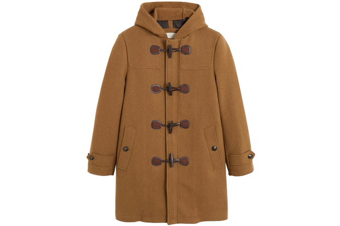 Toggle wool coat