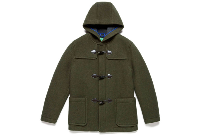 Short duffle coat