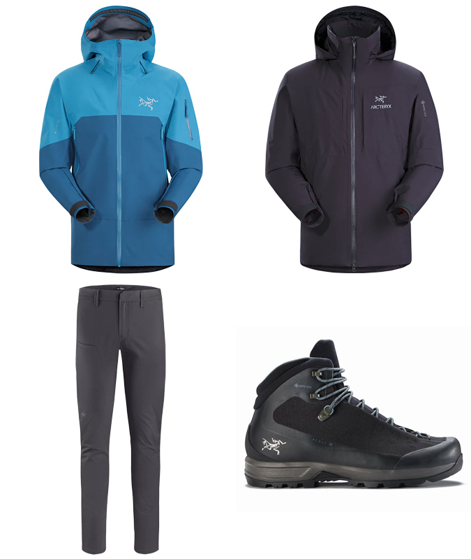 Best Arc'teryx outdoor clothing