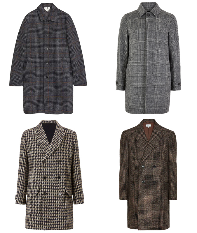 Best check overcoats