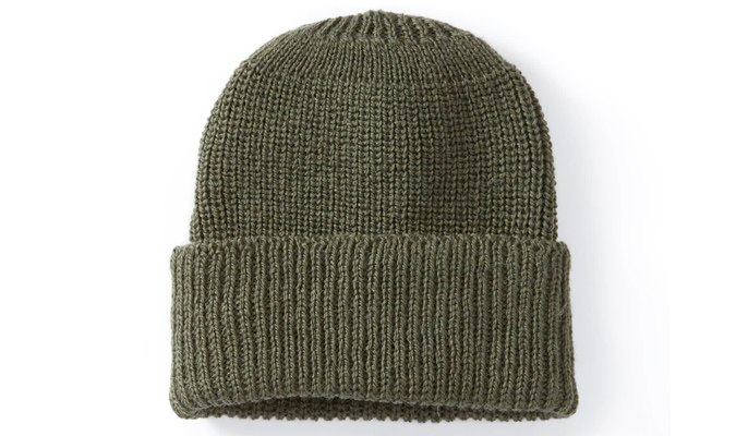 Porter Ribbed Beanie Olive