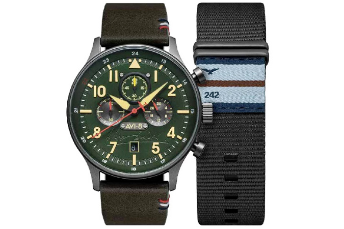 Avi-8 x Douglas Bader Foundation Hawker Hurricane AV-4072 Watch