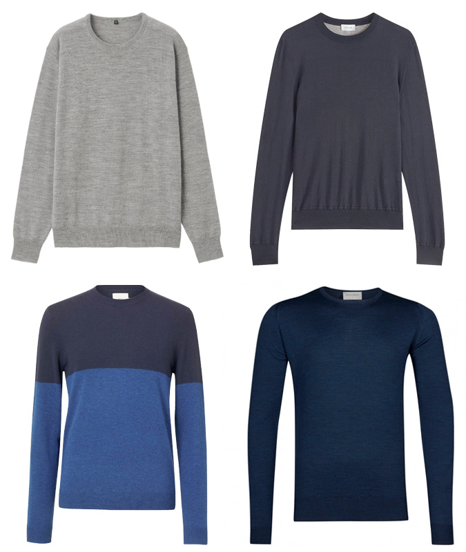 Best merino crew neck jumpers