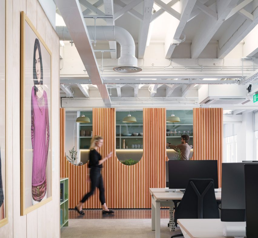 The Stoa & The Fora, Airbnb offices designed by Threefold Architects