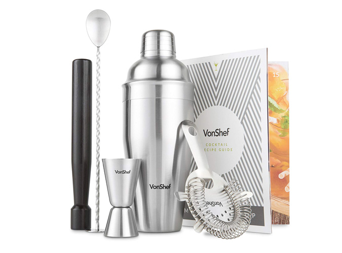 VonShef Luxury Manhattan Cocktail Shaker Set