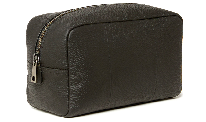 M&S COLLECTION Leather Washbag