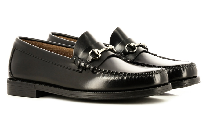 EASY WEEJUNS LINCOLN BLACK LEATHER