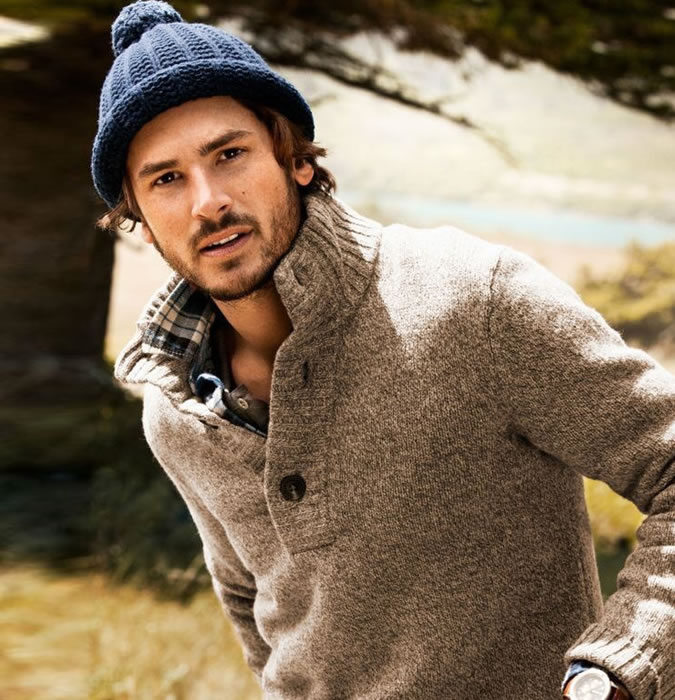 How to wear a bobble hat for men