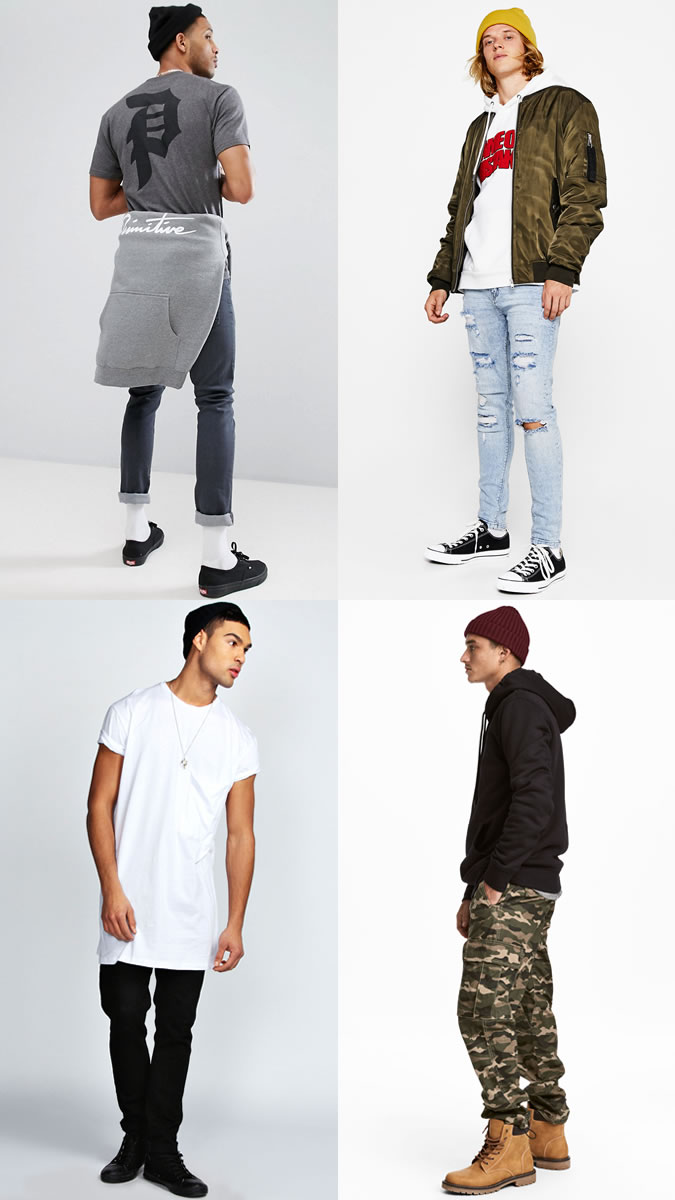 Men's street wear beanies - how to wear